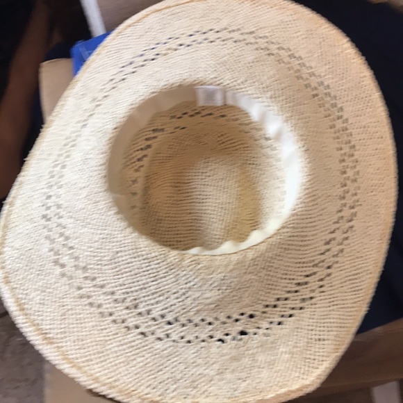 Woven Paper Sun Hat OSFM - Picture 3 of 5